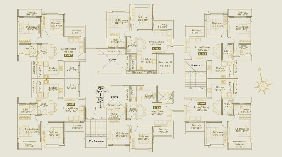 legacy-Milestone-Typical-Floor-Plan-C-Wing