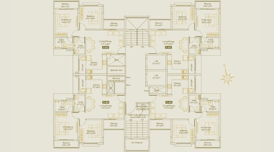 legacy-Milestone-Typical-Floor-Plan-D-Wing